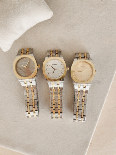 خرید اینترنتی ساعت مردانه و پسرانه تو سه رنگ جذاب و مدرن مدل گوچی مناسب خاص پسند ها اصفهان