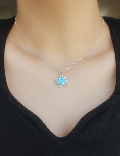 خرید اینترنتی گردنبند ستاره زحلی